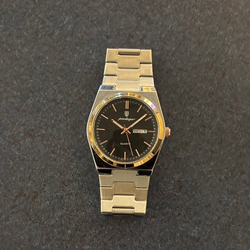 Silver and Gold Men's Watch